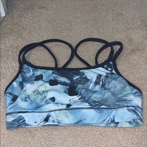 size small sports bra worn once